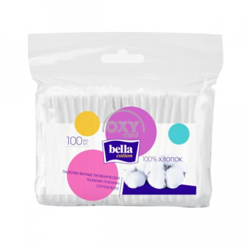 product-Ватные палочки "Bella Cotton"№100 (полиэтиленовый пакет)