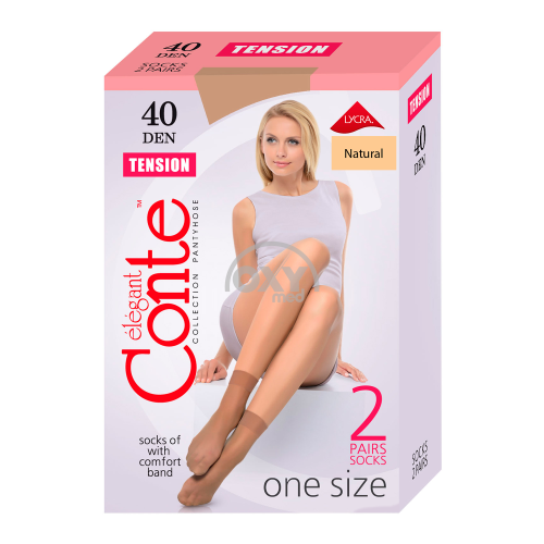 product-Носки женские CONTE40 (2 пары) размер 23-25 natural