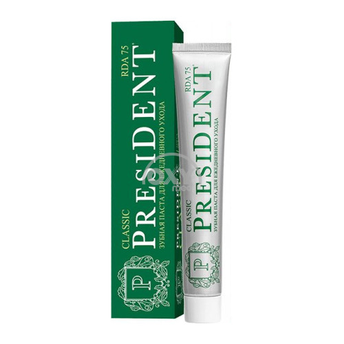 product-Зубная паста PRESIDENT Classic RDA75 75г