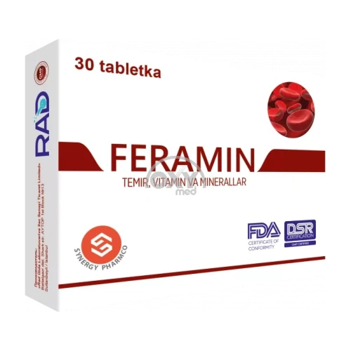 product-Feramin № 30 tabletkalari.
