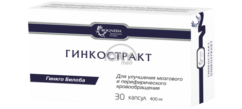 product-Гинкостракт (Ginkostrakt) 40мг №30 капсулы