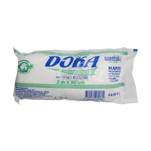 product-Asal doka chiqindidagi paxta 3 m x 90 sm bo'laklarga bo'linadi