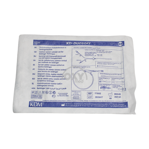 product-Катетер центральный венозный KD-DUOSOFT 5Fr, 20-18G 130мм
