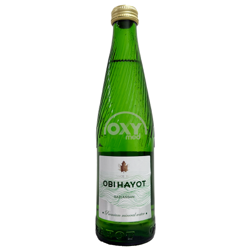 product-Вода минеральная Obi Hayot стеклянная 0,33л газированная