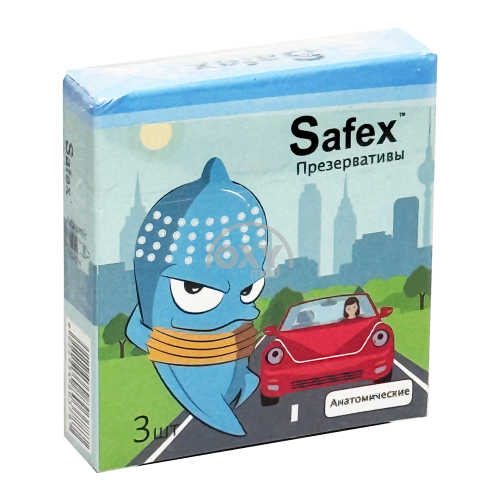 product-Презервативы "Safex" анатомические №3