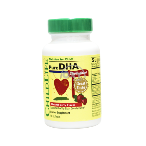 product-ChildLife Pure DHA (Чистый ДТК) №90 таблетки жевательные клубника