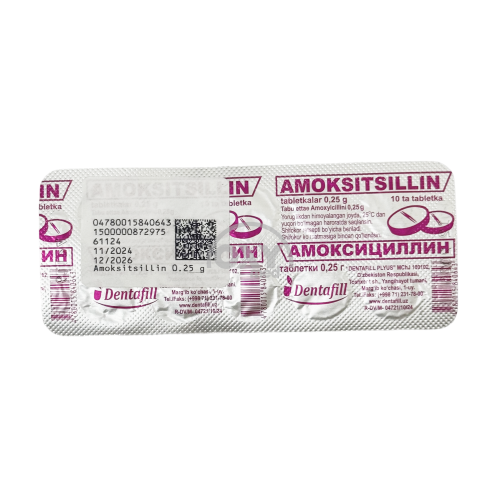 product-Амоксициллин 0,25 №20