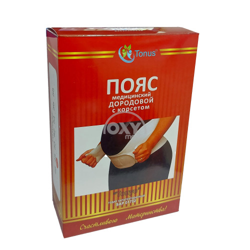 product-Пояс дородовой с корсетом "Тонус" №52 мед