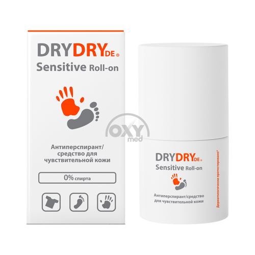 product-Антиперсперант "Dry Dry de" Sensitive Roll-on 50мл