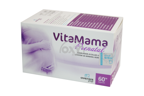product-ВитаМама Пренатал 500мг №60 капс.