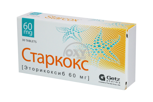 product-Старкокс 60мг №30 таблетки
