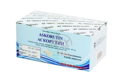 product-Аскорутин №100 таблетки