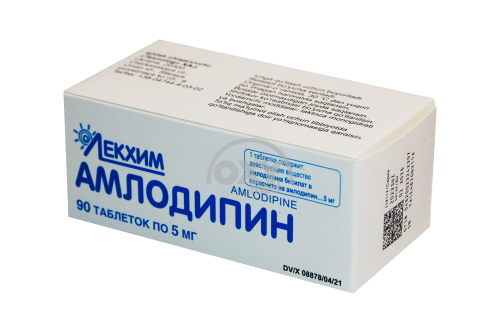 product-Amlodipin 5 mg № 90 tabletka.