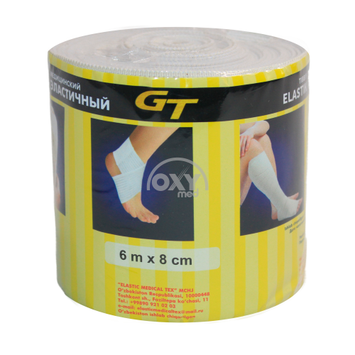 product-Elastik bandaj asal. GT 6 m x 8 sm