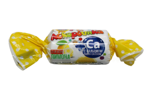 product-Аскорбиновая кислота с глюкозой Vitaminka-C+Ca 2г №4 Лимон