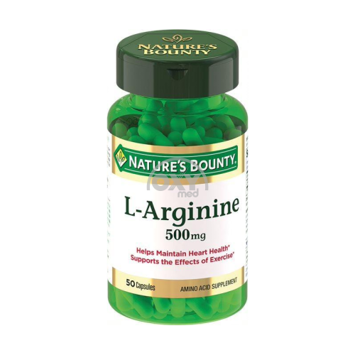 product-L-Аргинин 500мг Nature`s Bounty №50 капс. 