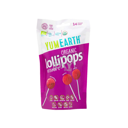 product-Леденцы органические YUMEARTH Lollipops Витамин С 87гр №14