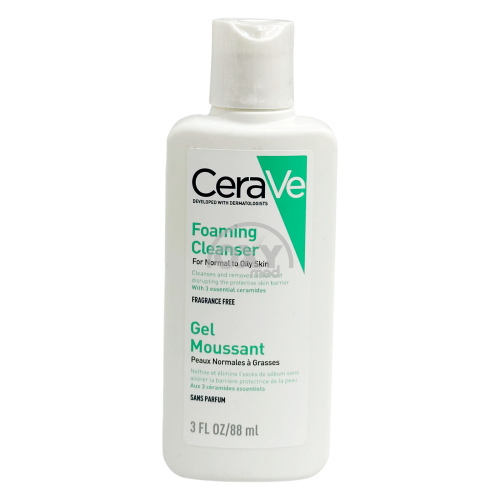 product-Гель для лица CeraVe очищающий для нормальной и жирной кожи 88м