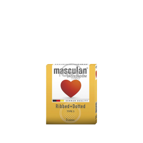 product-Презервативы Masculan Ribbed Dotted №3