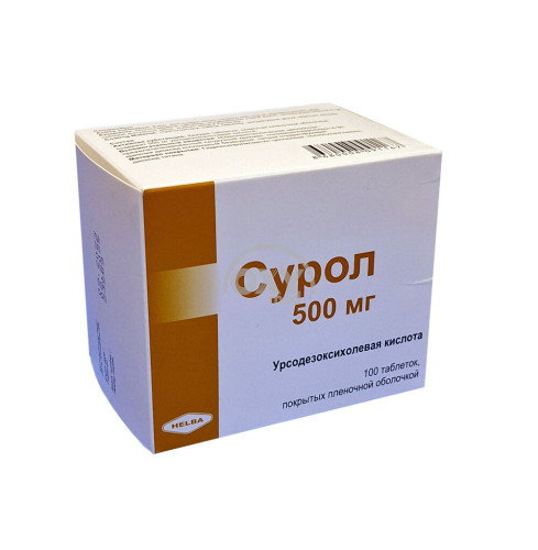 product-Surol 500 mg No 100 tab.