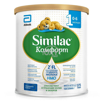 product-833 Смесь "Similac"  Комфорт 1 (0-6 мес) 375г 