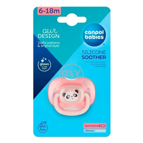 product-Соска-пустышка Canpol Babies силиконовая Pand (6-18 месяцев)