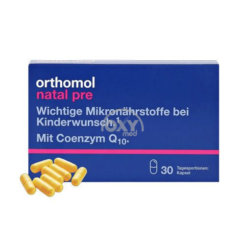 product-Orthomol Natal pre №30 гранулы и капсулы