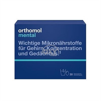 product-Orthomol Mental №30 гранулы и табл.