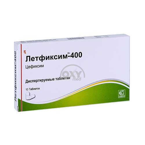 product-Летфиксим-400 400мг №10 таблетки