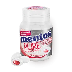 product-Жевательная резинка Mentos клубника (Банка) 54г