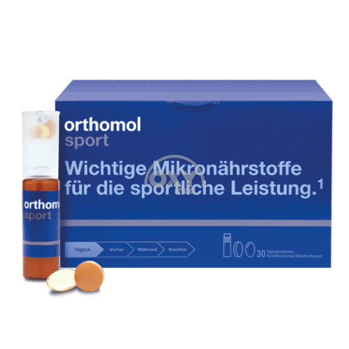 product-Orthomol Sport vials №30 бутылочка питьевая + капсулы