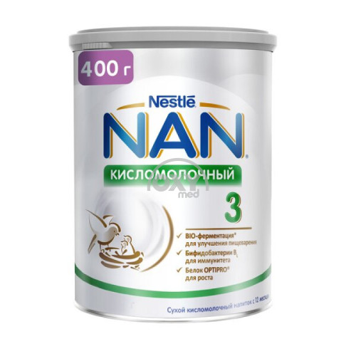 product-Смесь  молочная NAN 3 кисломолочная 400гр