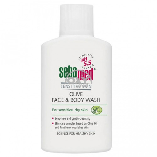 product-Средство очищающее для лица Sebamed Sensitive olive 400мл
