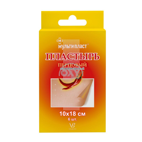 product-Пластырь перцовый Мультипласт 10х18 перфорир.