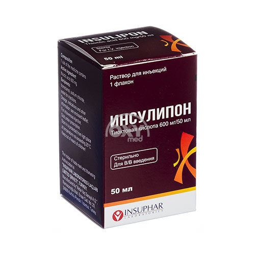 product-Инсулипон 600 мг/50 мл №1, раствор для инфузий