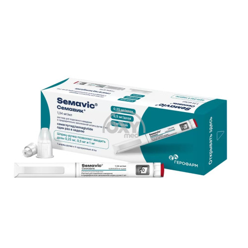 product-Семавик 1,34 мг/мл, шприц с раствором для подкожного введения