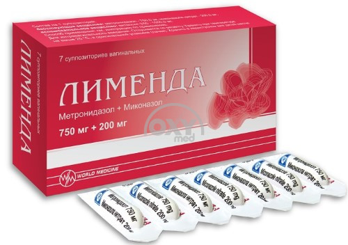 product-Лименда 750мг/200мг №7 суппозитории вагинальные