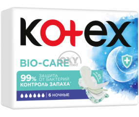 product-Прокладки гигиенические "Kotex" Bio-Care Night №6