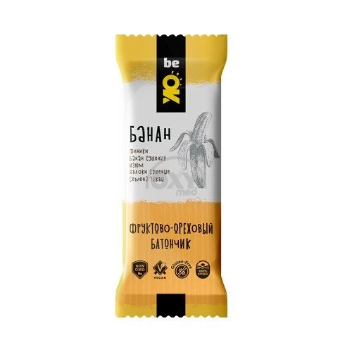 product-Батончик BE Ok фруктово-ореховый банан 30г