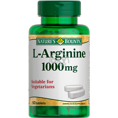 product-L-Аргинин 1000мг Nature`s Bounty №50 табл. 