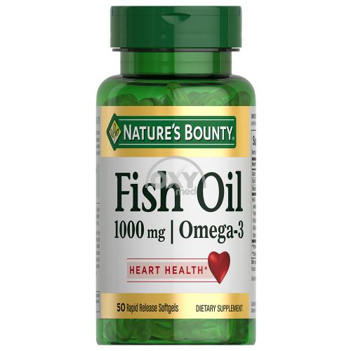 product-Рыбий жир Nature`s Bounty 1000мг Омега-3 №50 капс.