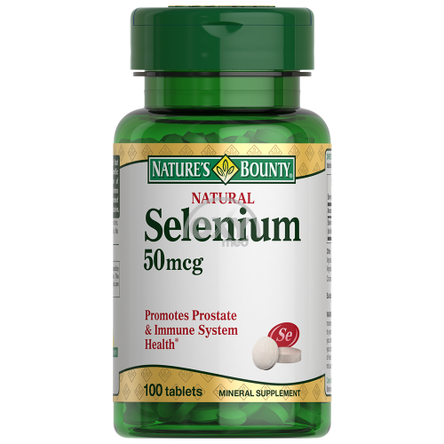 product-Селен Nature`s Bounty 50мкг №100 табл. 