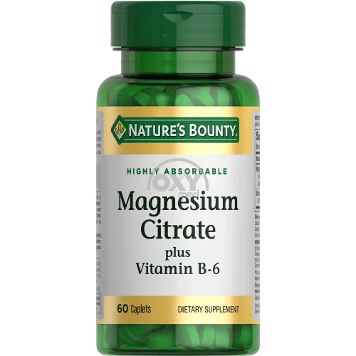 product-Цитрат магния Nature`s Bountyс Вит. В6 №60 табл.