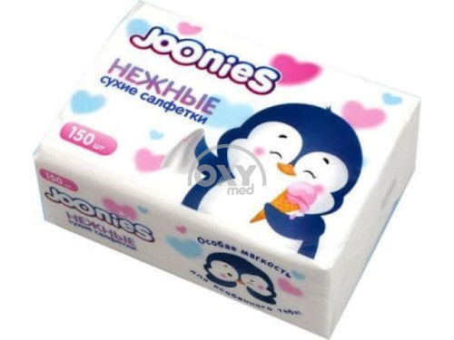 product-492 Салфетки сухие нежные т/м JOONIES 150шт