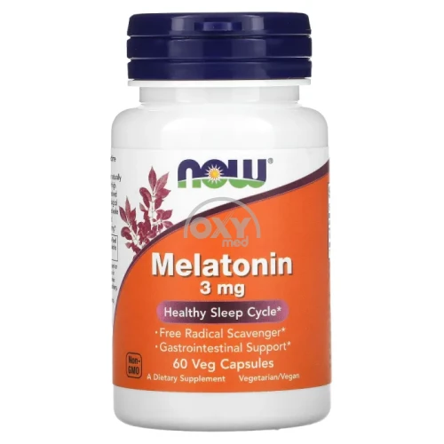 product-Мелатонин NOW (Melatonin) 3мг №60 капсулы