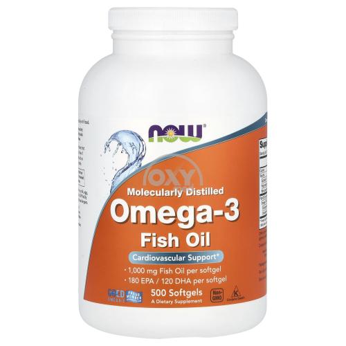 product-Омега-3 (Now Omega-3) 1000мг №500 софтгелей