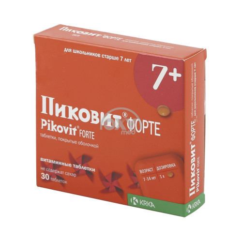 product-Пиковит форте 7+ пастилки №30