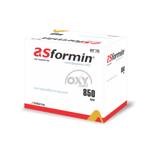 product-Асформин 850мг №100