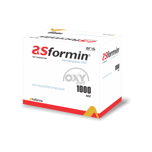 product-Асформин 1000 мг №100
