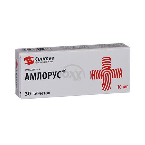 product-Amlorus 10 mg № 30 (amlodipin)